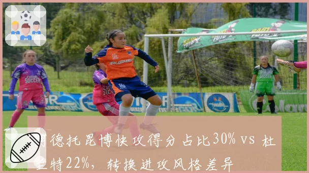 阿德托昆博快攻得分占比30% vs 杜兰特22%,转换进攻风格差异